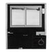 Howard McCray SC-CFS34N-8-BE-LED 34N Series 96" Black Double-Duty Refrigerated Fish and Poultry Case - 115V