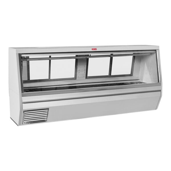Howard McCray SC-CMS34N-12-LED 34N Series 144" White Double-Duty Refrigerated Red Meat Case - 115V