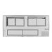 Howard McCray SC-CMS34N-4-LED 34N Series 48" White Double-Duty Refrigerated Red Meat Case - 115V