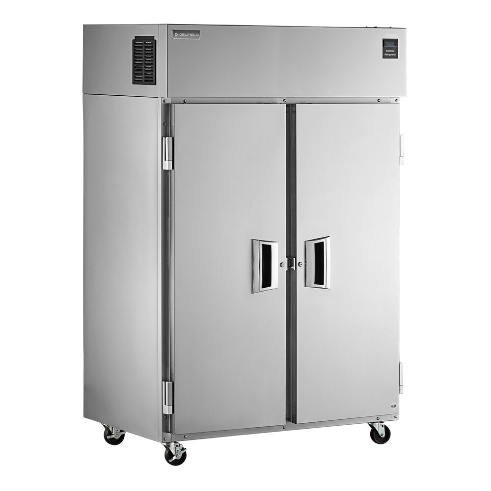 Delfield 6051XL-S 51.125-Inch Reach-In Refrigerator — 2 Doors