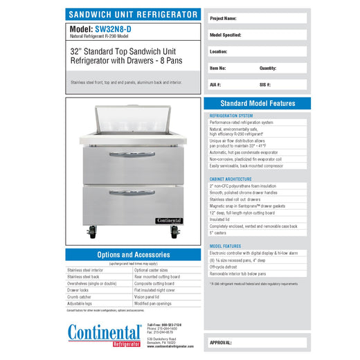 Spec Sheet