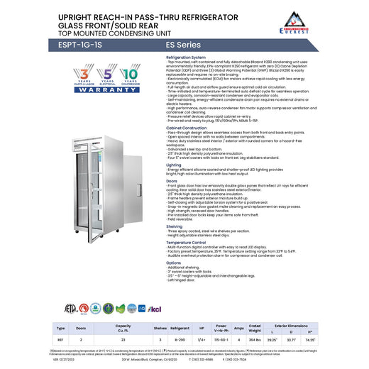 Spec Sheet