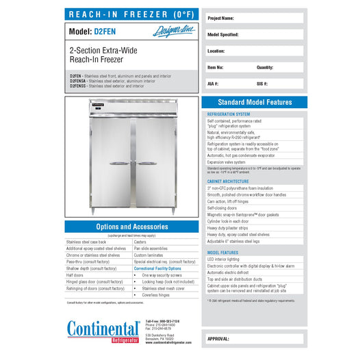 Spec Sheet