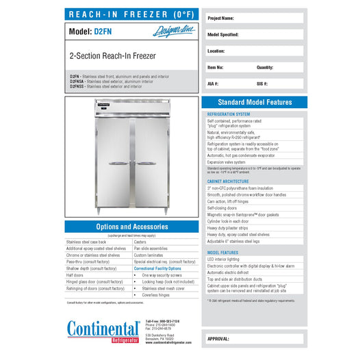Spec Sheet