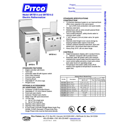 Spec Sheet