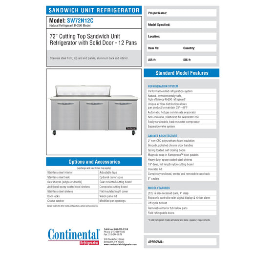 Spec Sheet