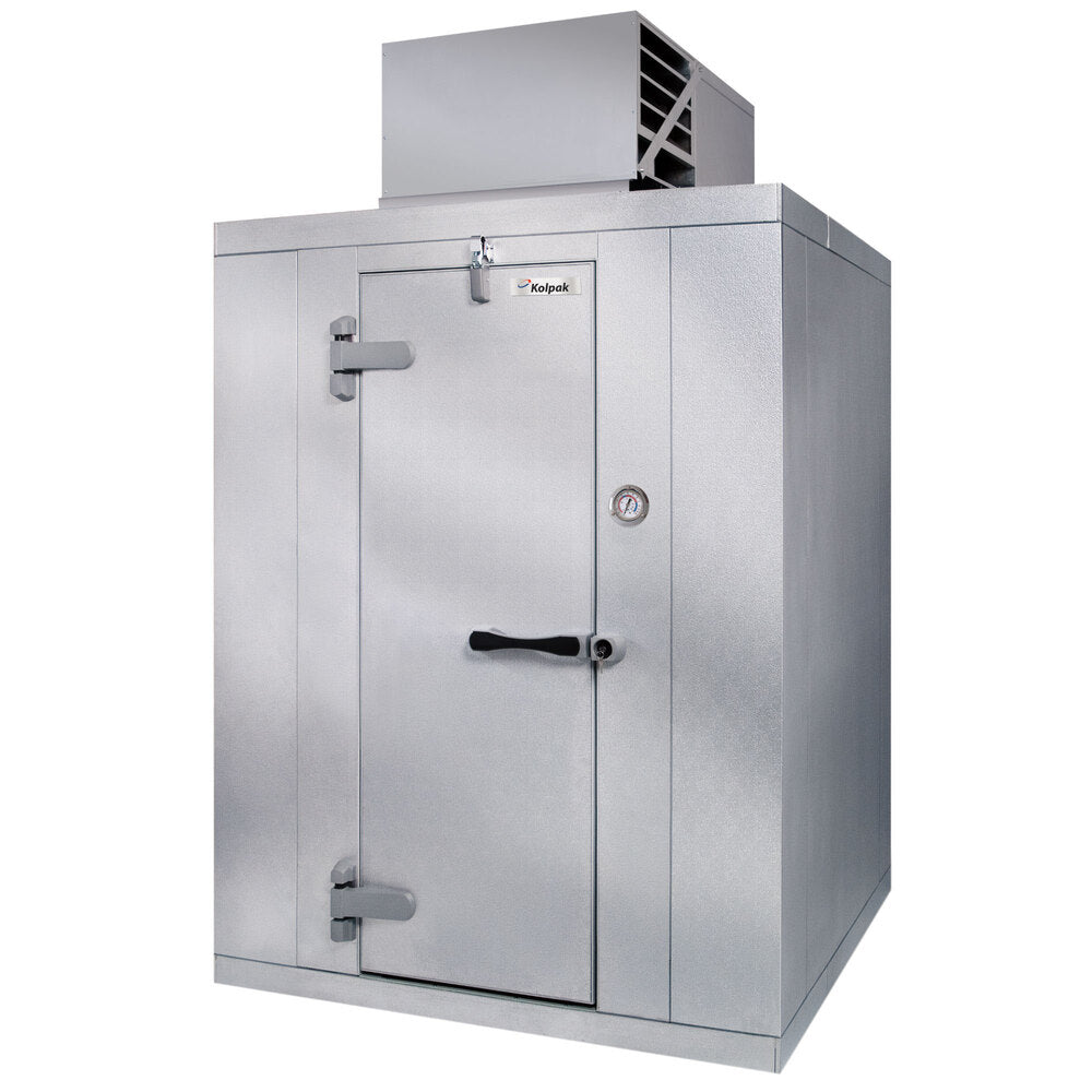 Kolpak P8-0612-CT Polar Pak 6' x 12' x 8' Indoor Walk-In Cooler with Top-Mounted Refrigeration