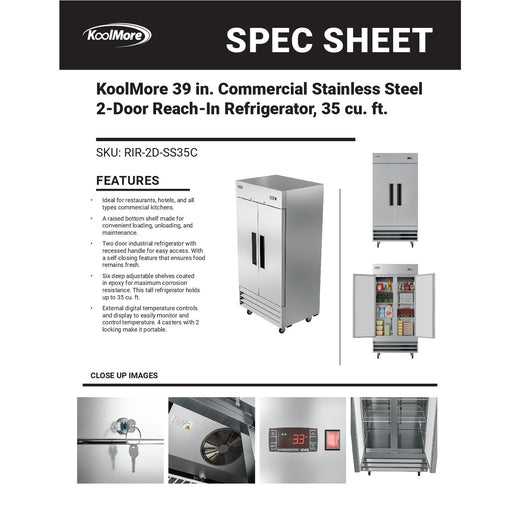 Spec Sheet