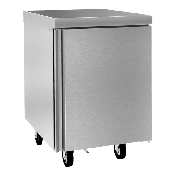 Delfield 4424NP 24 1/8" Flat Top Undercounter Refrigerator with 1 Door