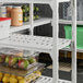 Cambro CPSK1836V1480 Camshelving Premium Shelf Plate Kit, 18"W x 36"L, Vented, Speckled Gray, Polypropylene, NSF Listed, Antimicrobial