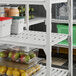 Cambro CPSK2124V5480 Camshelving Premium Shelf Plate Kit with 5 Vented Shelves - 21"W x 24"L