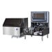 Manitowoc UDP0240W-161B NEO 26" Water-Cooled Undercounter Full Size Cube Ice Machine with 90 lb. Storage Bin - 240 lb., 115V