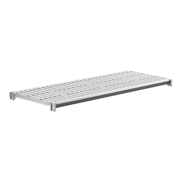 Cambro EXSK2460V1480 Camshelving Elements Shelf Plate Kit, 24"W x 60"L, Vented, Brushed Graphite, NSF Listed, Made in USA