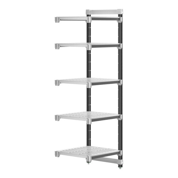 Cambro EXA212472V5480 Camshelving Elements 5-Shelf Vented Add-On Unit - 21" x 24" x 72"