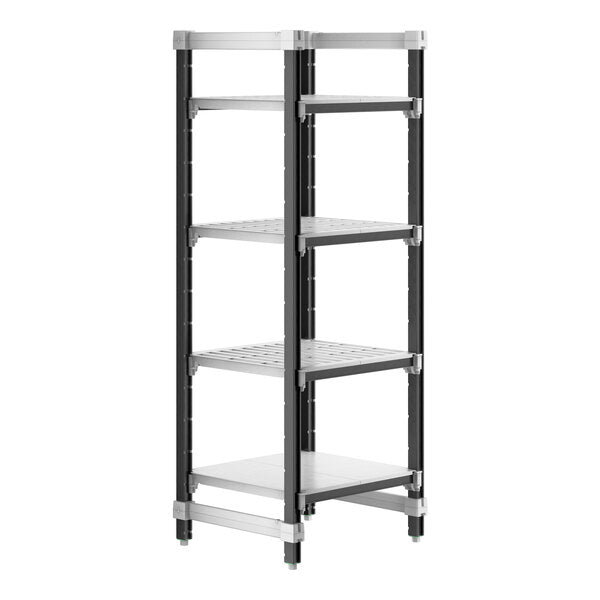 Cambro EXU212464VS4480 Camshelving Elements 4-Shelf Stationary Starter Unit - 21" x 24" x 64"