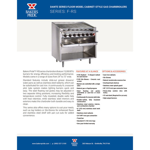 F-RS Charbroilers