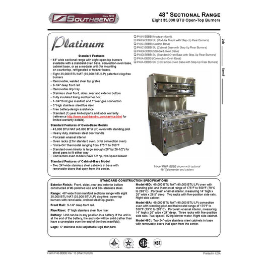 Spec Sheet