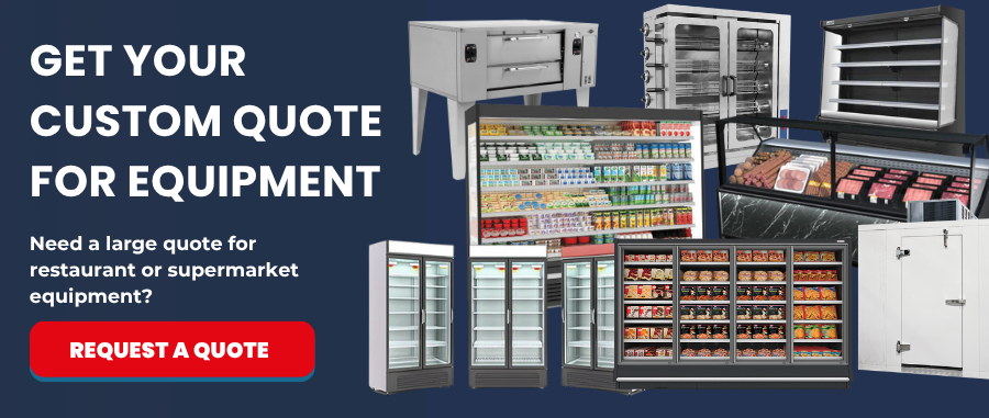Supermarket equipment — request a quote