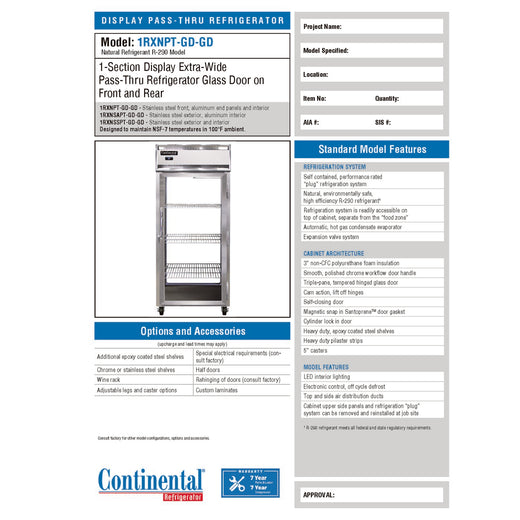 Spec Sheet
