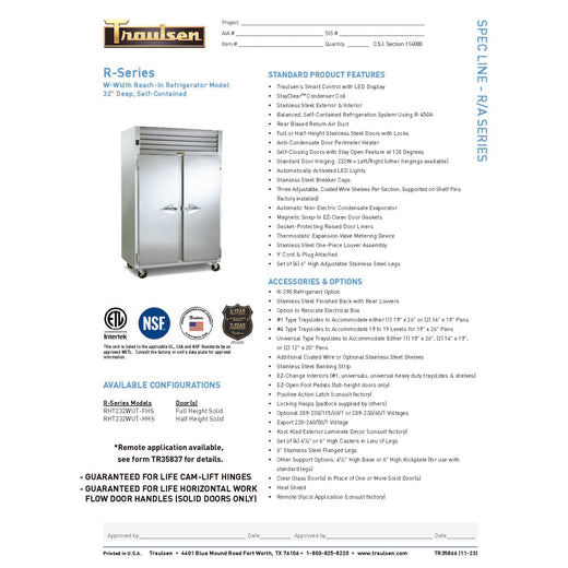 Spec Sheet