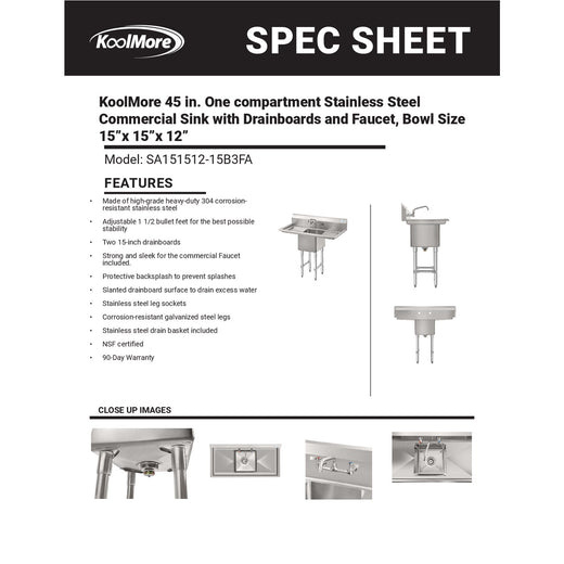 Spec Sheet