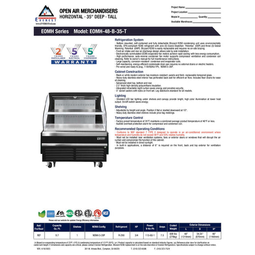Spec Sheet