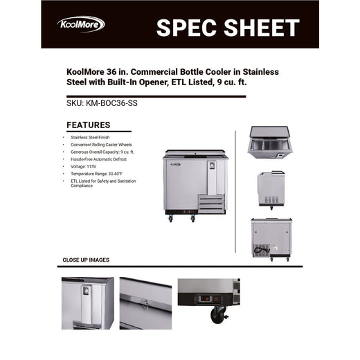 Spec Sheet