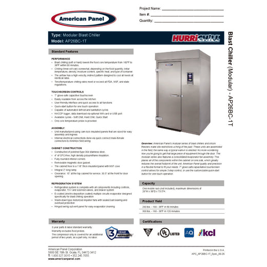 Spec Sheet