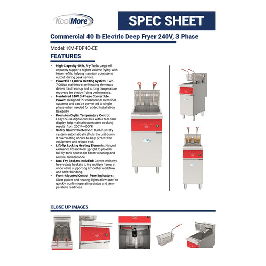 Spec Sheet