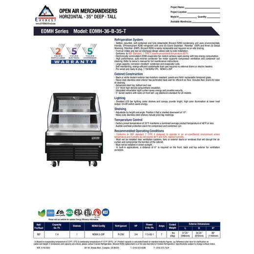 Spec Sheet