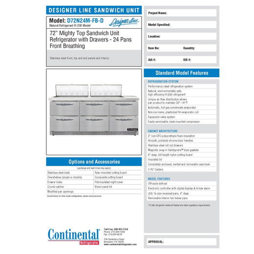 Spec Sheet