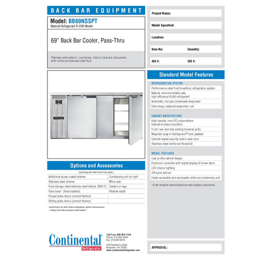 Spec Sheet