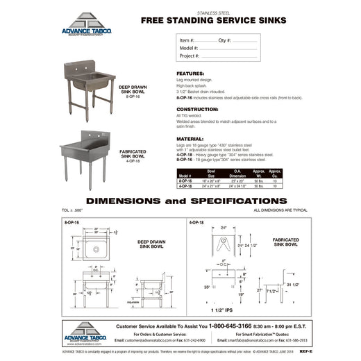 Spec Sheet