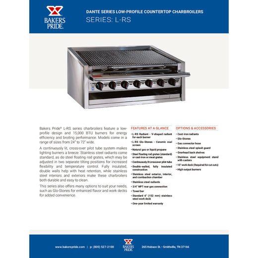 L-RS Charbroilers