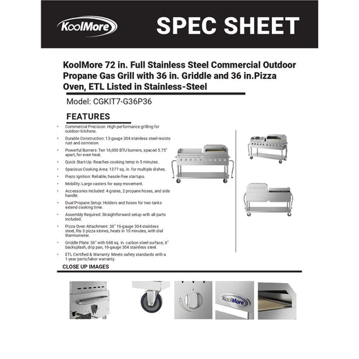 Spec Sheet