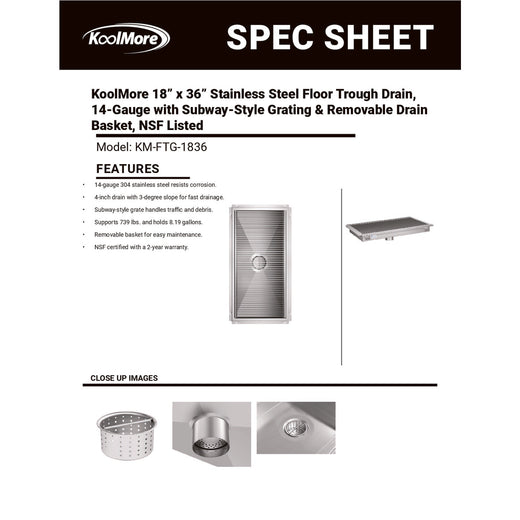 Spec Sheet