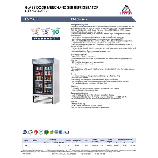 Spec Sheet