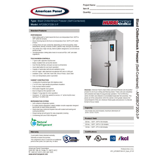 Spec Sheet