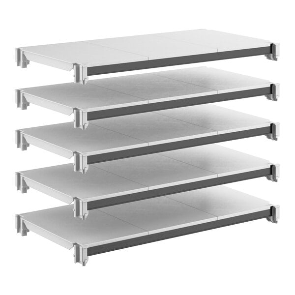 Cambro EXSK1836S5480 Camshelving Elements 5-Shelf Plate Kit - 18"W X 36"L