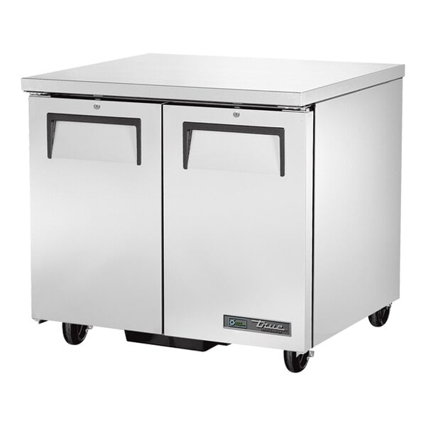 True TUC-36-LP-HC 36 3/8" Low-Profile Undercounter Refrigerator