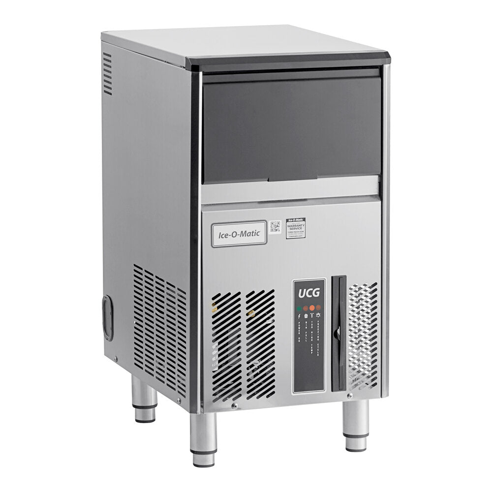 Ice-O-Matic UCG060A 15" Air-Cooled Undercounter Gourmet Cube Ice Machine with 17.5 lb. Storage Bin - 63 lb., 115V, 1 Phase
