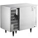 Hoshizaki IM-200BAK 39 1/2" Self-Contained Air-Cooled Regular Cube Ice Machine with 75 lb. Storage- 115V, 186 lb.