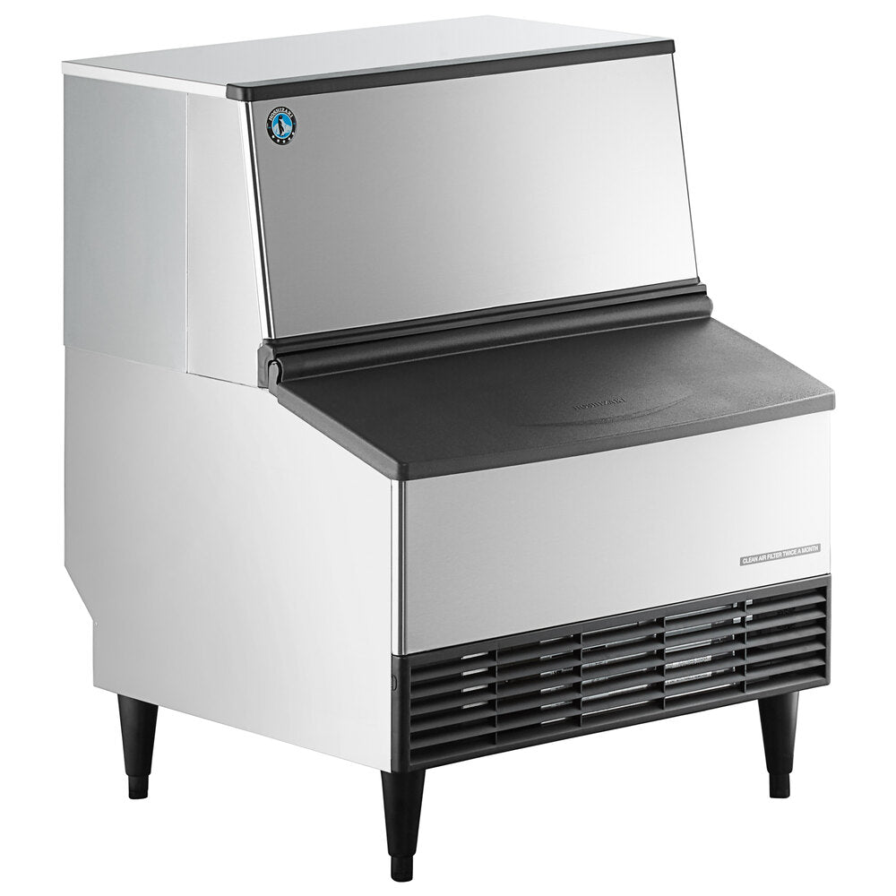 Hoshizaki KM-301BAK KM Edge 30" ADA Compliant Air-Cooled Undercounter Crescent Cube Ice Machine with 100 lb. Storage - 285 lb., 115V