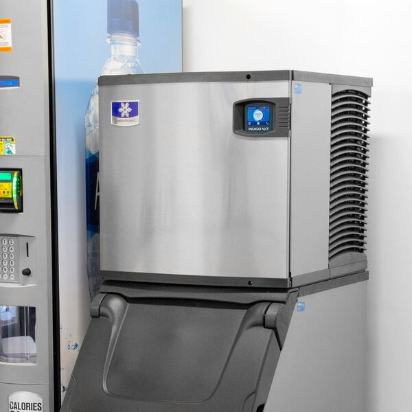 Manitowoc Ice IDP0620A-161 482 Pounds Air Cooled Full Dice Cube Ice Machine