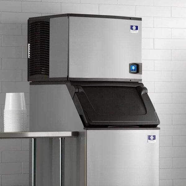 Manitowoc Ice IYP0450A-161 478 lb Air-Cooled Half Dice Cube Ice Machine
