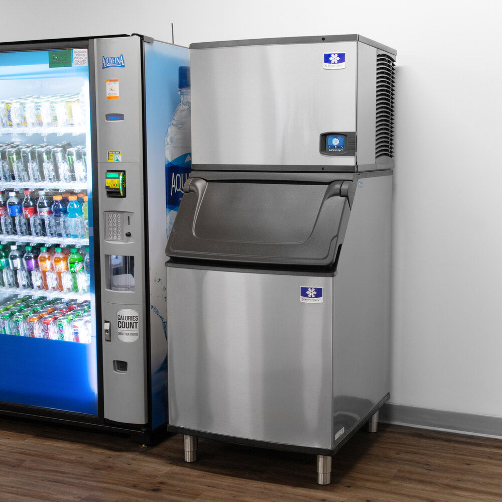 Manitowoc Ice IYP0500A-161 516 lb. Air-Cooled Half Dice Cube Ice Machine