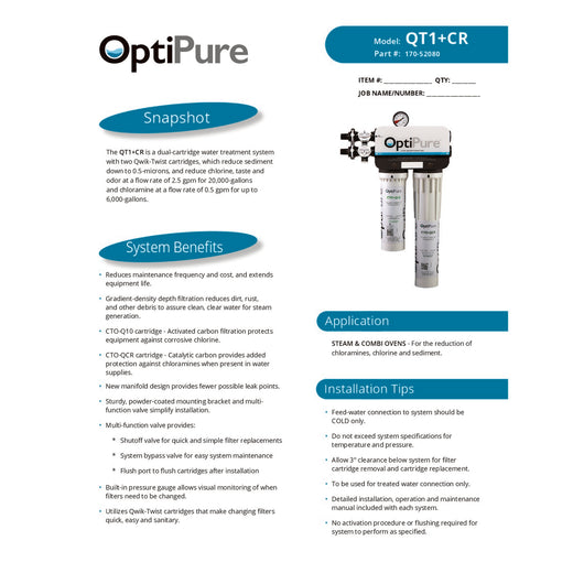 Spec Sheet
