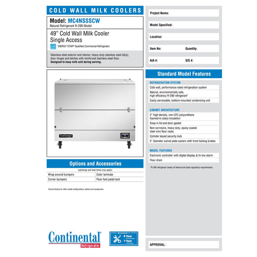 Spec Sheet