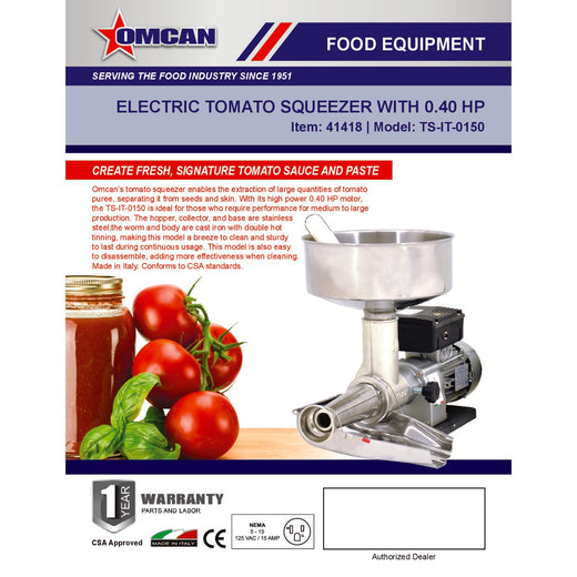 Spec Sheet
