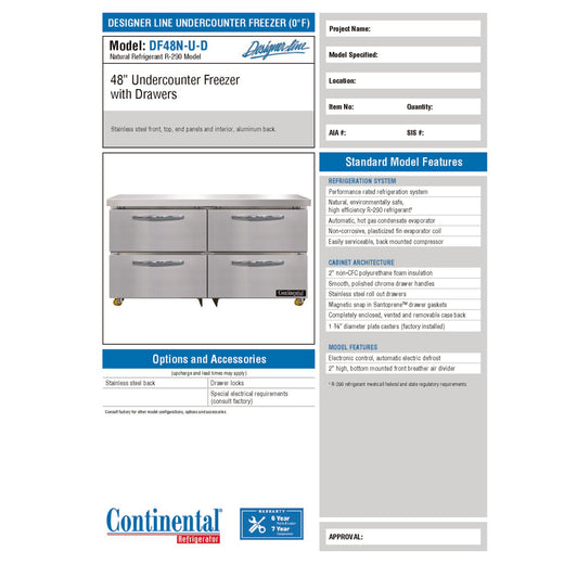 Spec Sheet